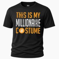 This Is My Millionaire Bitcoin Costume Halloween Cooling Performance Crew T-Shirt