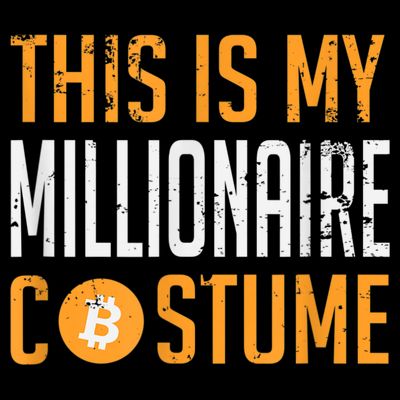 This Is My Millionaire Bitcoin Costume Halloween T-Shirt