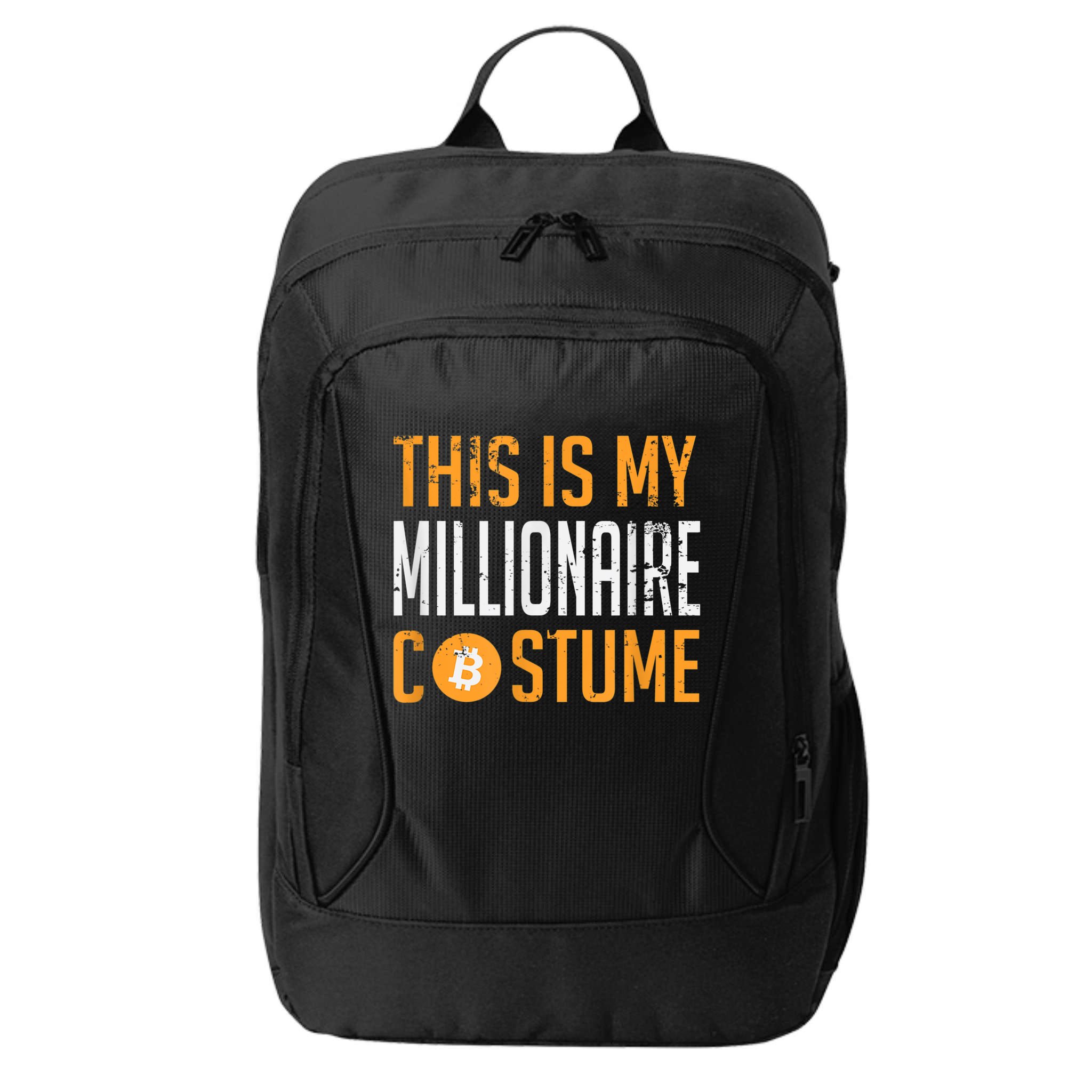 This Is My Millionaire Bitcoin Costume Halloween City Backpack