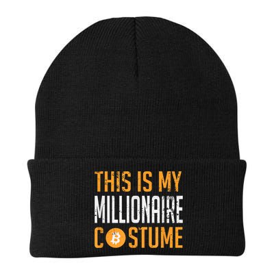 This Is My Millionaire Bitcoin Costume Halloween Beanie
