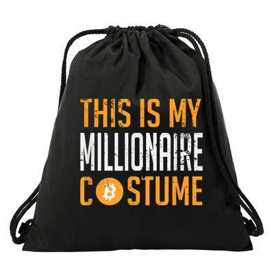 This Is My Millionaire Bitcoin Costume Halloween Drawstring Bag