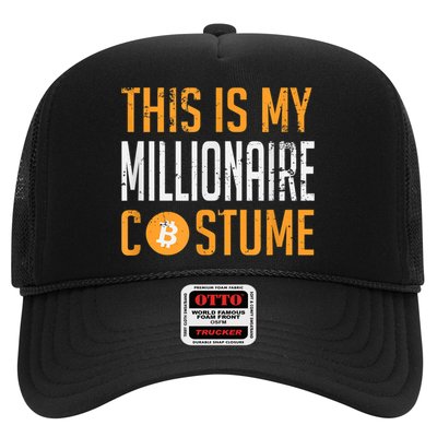 This Is My Millionaire Bitcoin Costume Halloween Trucker Hat