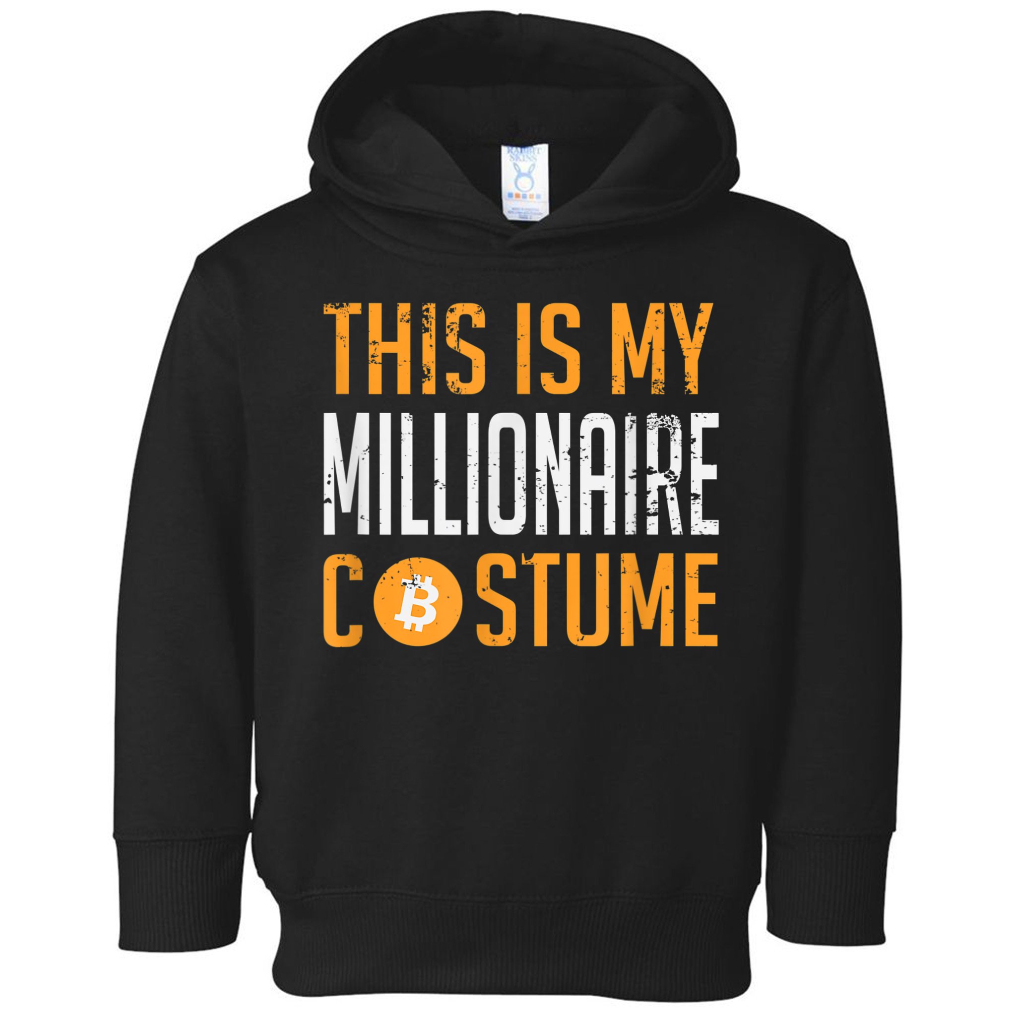 This Is My Millionaire Bitcoin Costume Halloween Toddler Hoodie