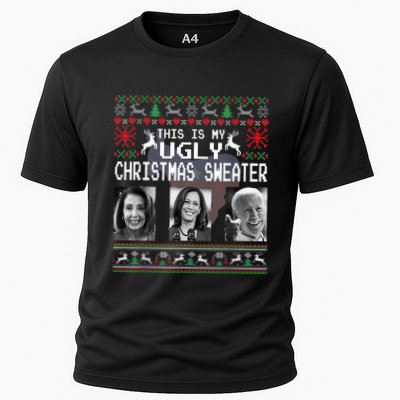 This Is My Ugly Christmas Anti Biden Xmas Pajamas Sweater Performance Shirt