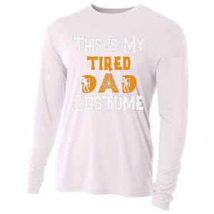 This Is My Tired Dad Halloween Costume For Family Matching Cooling Performance Long Sleeve Crew