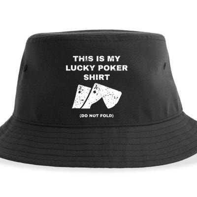 This Is My Lucky Poker Do Not Wash Sustainable Bucket Hat