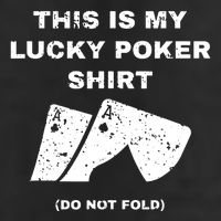 This Is My Lucky Poker Do Not Wash Adult Drive Performance Visor