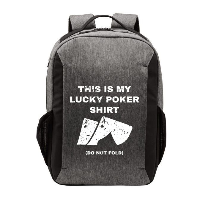 This Is My Lucky Poker Do Not Wash Vector Backpack