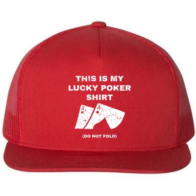 This Is My Lucky Poker Do Not Wash Flatbill Hat