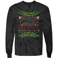 This Is My ItS Too Hot For Ugly Xmas Sweaters Girl Tie-Dye Long Sleeve Shirt