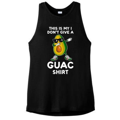 This Is My I Dont Give A Guac Gift Avocados Funny Gift Ladies PosiCharge Tri-Blend Wicking Tank