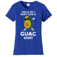 This Is My I Dont Give A Guac Gift Avocados Funny Gift Women's T-Shirt