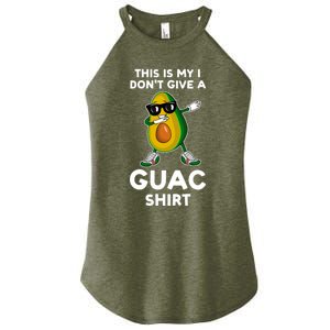 This Is My I Dont Give A Guac Gift Avocados Funny Gift Women’s Perfect Tri Rocker Tank