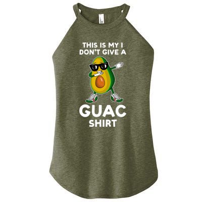 This Is My I Dont Give A Guac Gift Avocados Funny Gift Women's Perfect Tri Rocker Tank