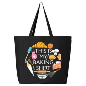 This Is My Baking Funny Pastry Hobby Chef 25L Jumbo Tote