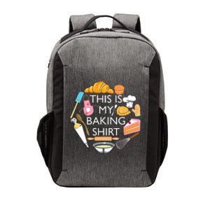 This Is My Baking Funny Pastry Hobby Chef Vector Backpack