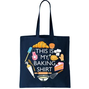 This Is My Baking Funny Pastry Hobby Chef Tote Bag