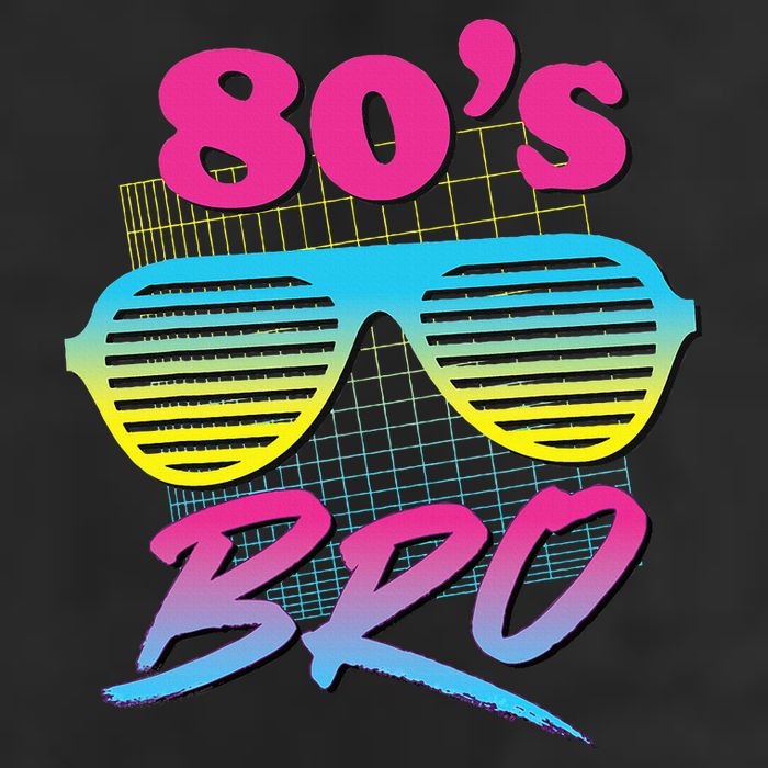 This Is My 80s Bro Costume Party 7 Panel Mesh Trucker Snapback Hat