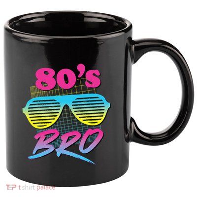 This Is My 80s Bro Costume Party 11oz C Handle Ceramic Mug