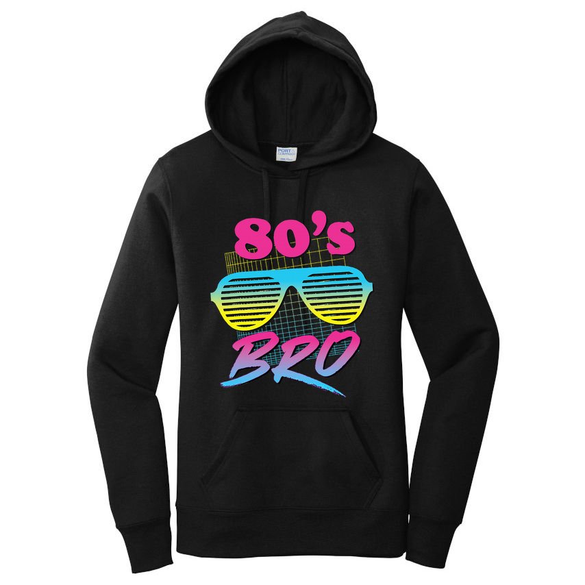 This Is My 80s Bro Costume Party Women's Pullover Hoodie