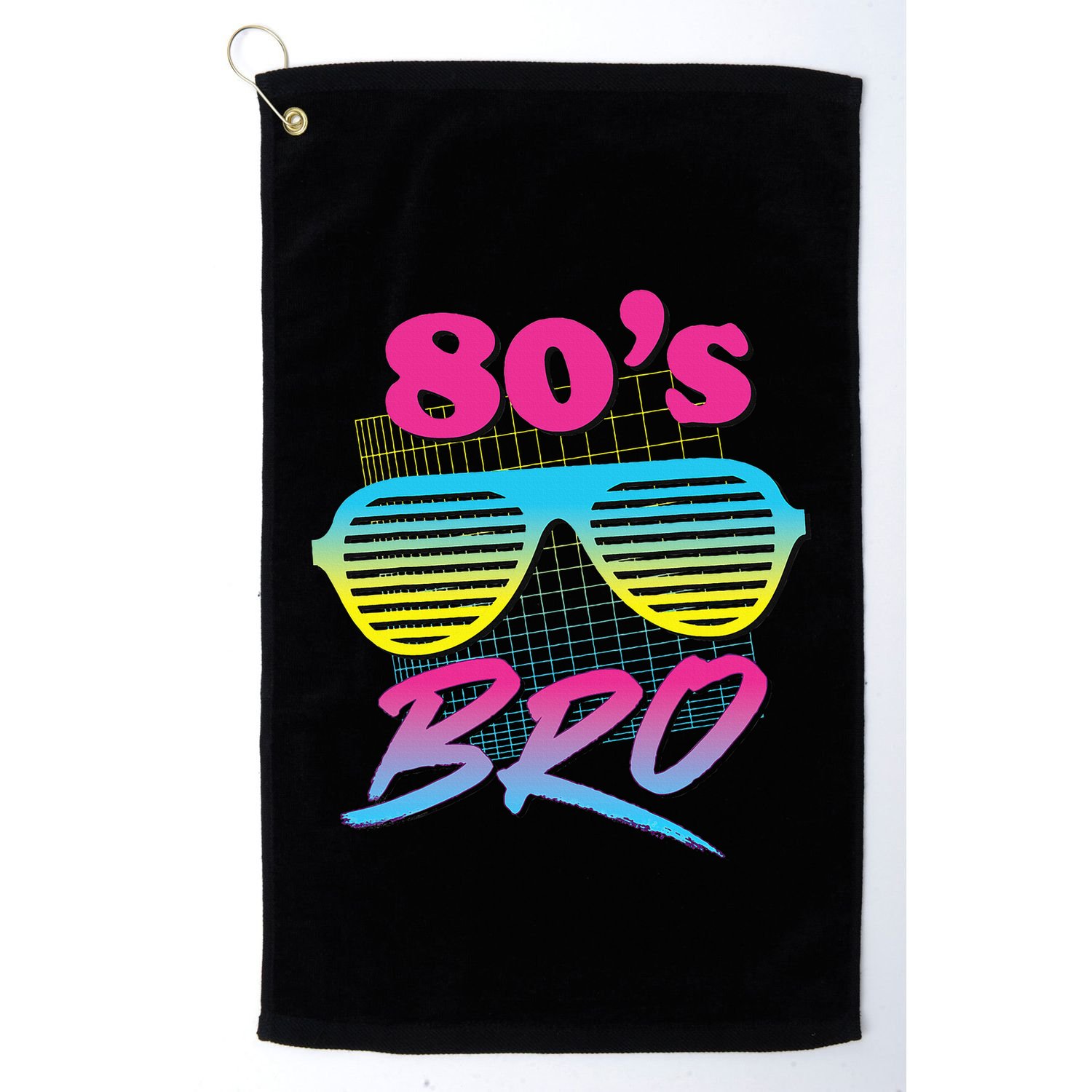 This Is My 80s Bro Costume Party Golf Towel