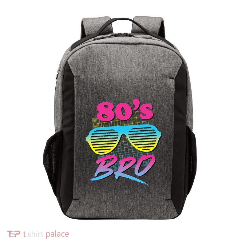 This Is My 80s Bro Costume Party Vector Backpack