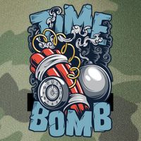 Time Ticking Bomb Legacy Tie Dye Trucker Hat