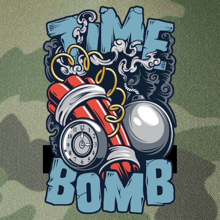 Time Ticking Bomb Legacy Tie Dye Trucker Hat