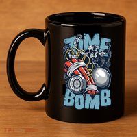 Time Ticking Bomb 11oz C Handle Ceramic Mug