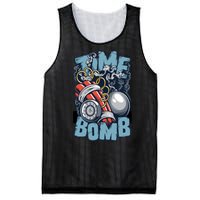 Time Ticking Bomb Mesh Reversible Basketball Jersey Tank