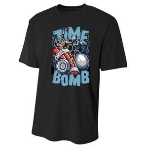 Time Ticking Bomb Performance Sprint T-Shirt