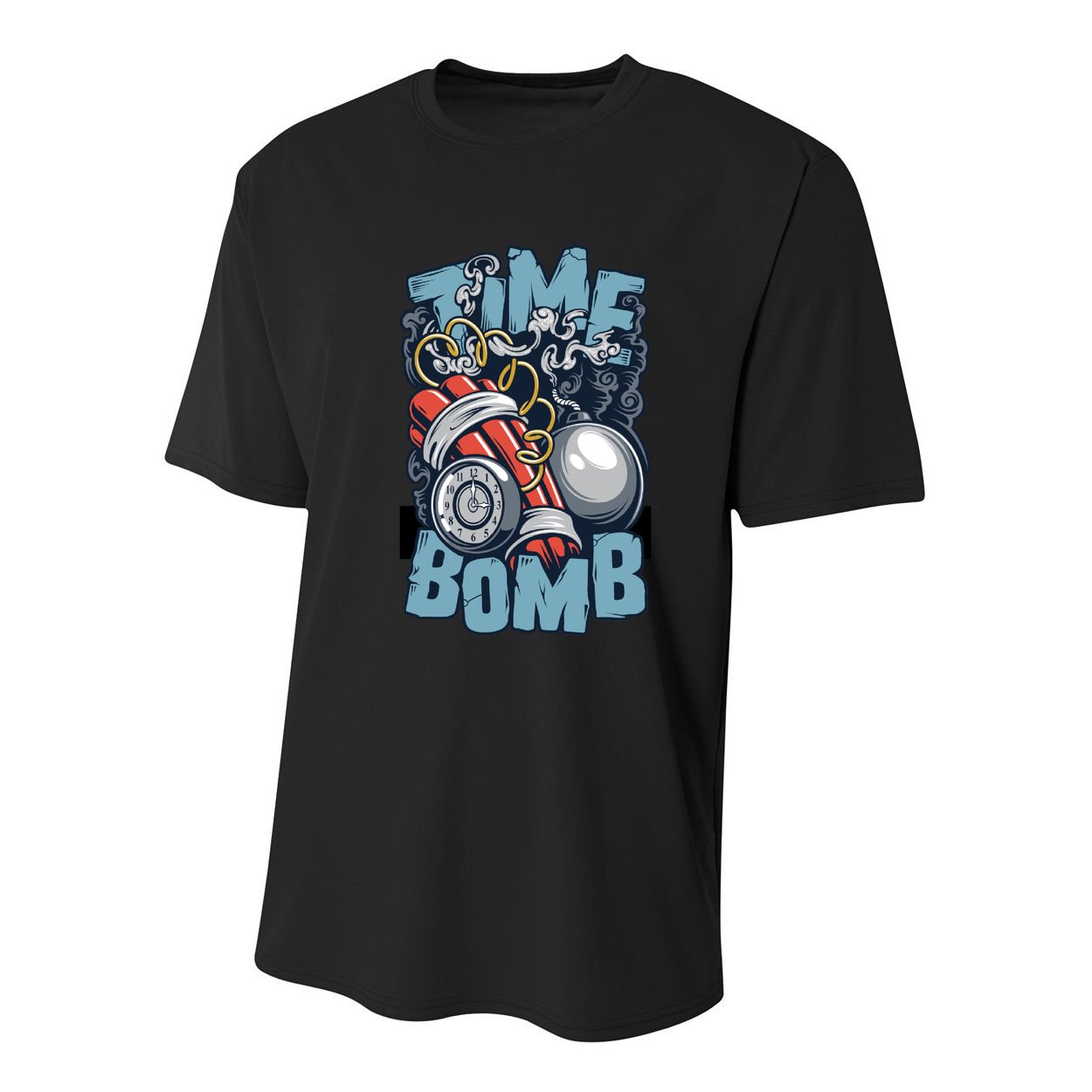 Time Ticking Bomb Youth Performance Sprint T-Shirt