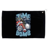 Time Ticking Bomb Grommeted Golf Towel