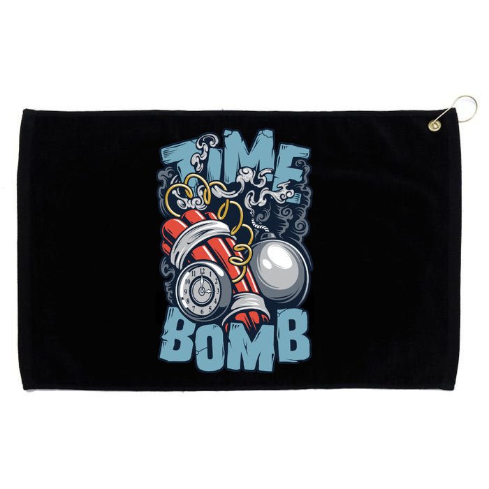 Time Ticking Bomb Grommeted Golf Towel