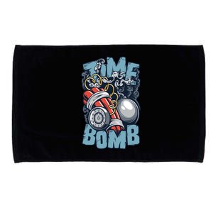 Time Ticking Bomb Microfiber Hand Towel