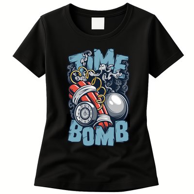Time Ticking Bomb Womens T-Shirt