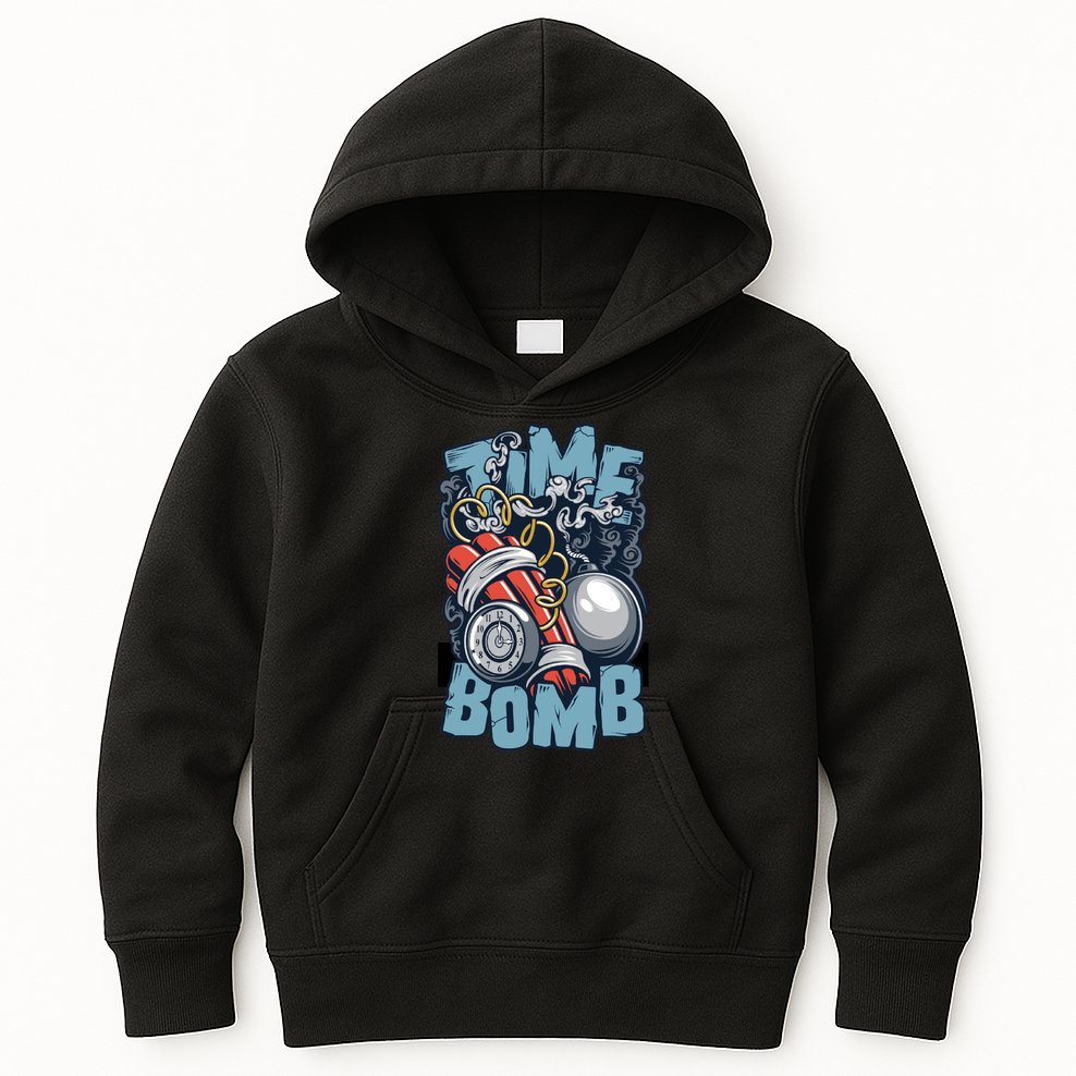 Time Ticking Bomb Kids Hoodie
