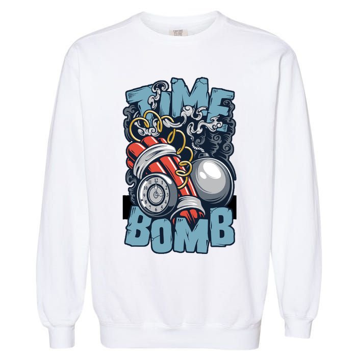 Time Ticking Bomb Garment-Dyed Sweatshirt