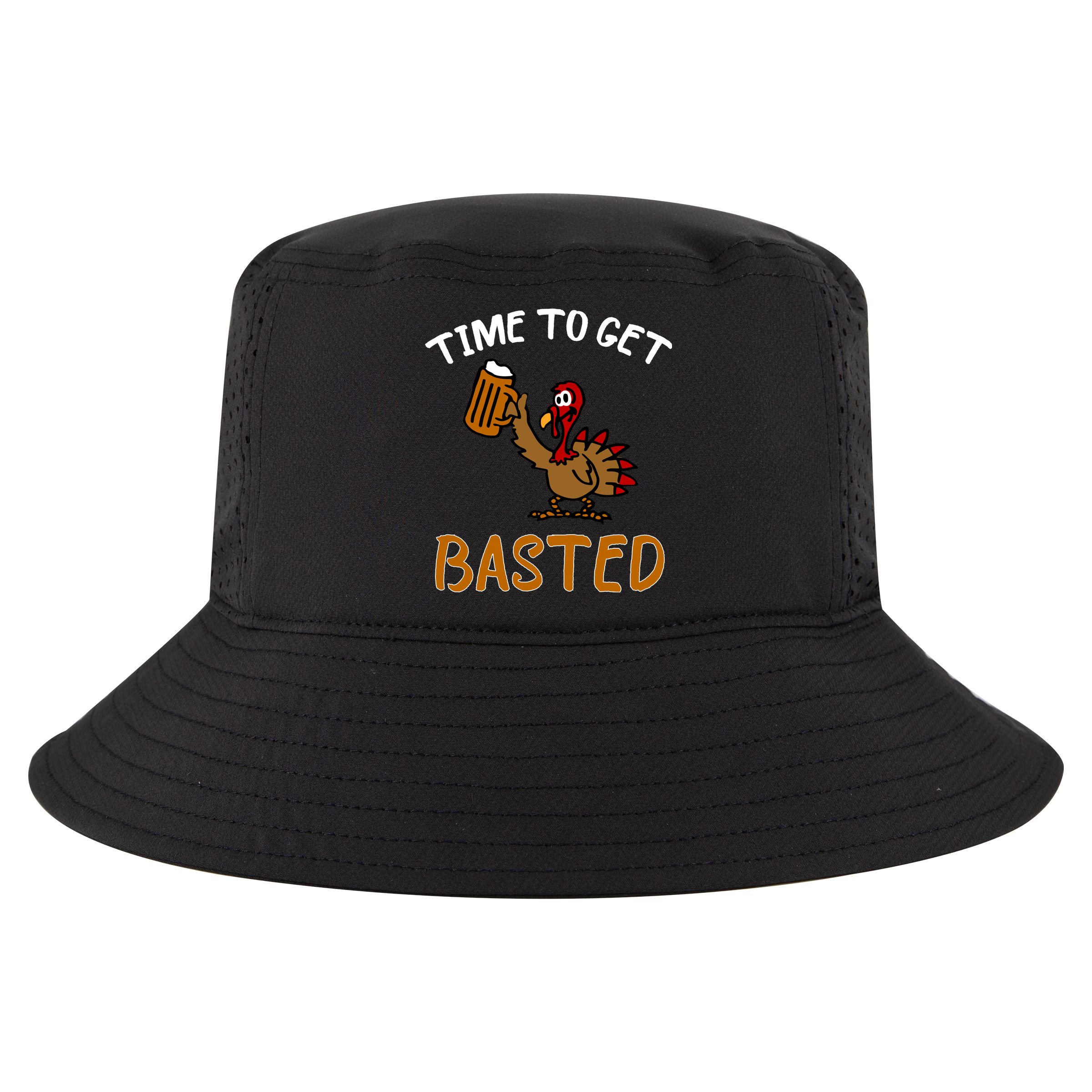 Time To Get Basted Cool Comfort Performance Bucket Hat