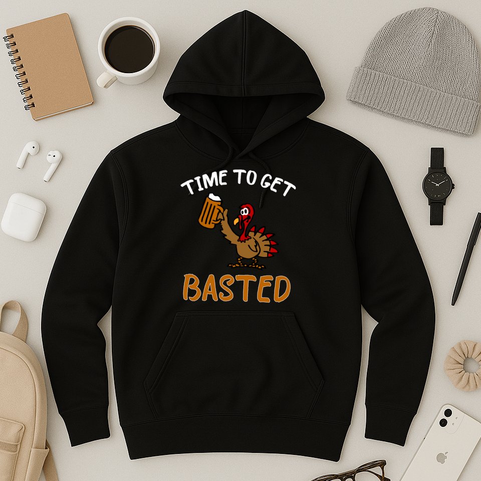 Time To Get Basted Hoodie