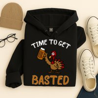 Time To Get Basted Hoodie
