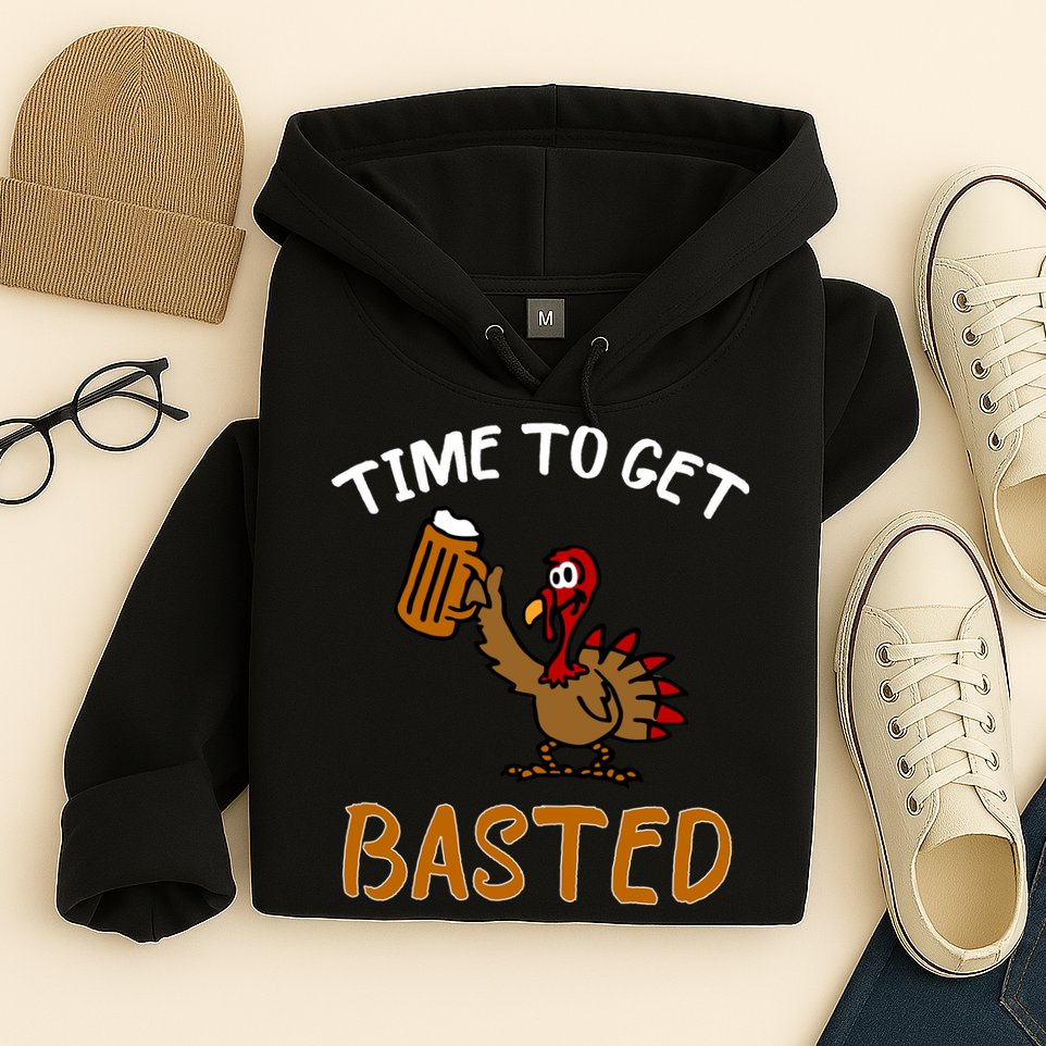 Time To Get Basted Hoodie