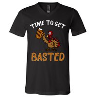 Time To Get Basted V-Neck T-Shirt