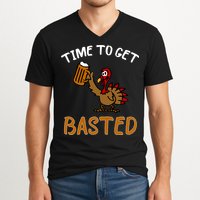 Time To Get Basted V-Neck T-Shirt