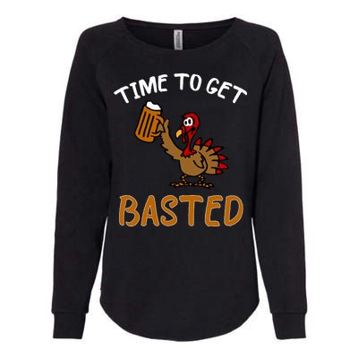 Time To Get Basted Womens California Wash Sweatshirt