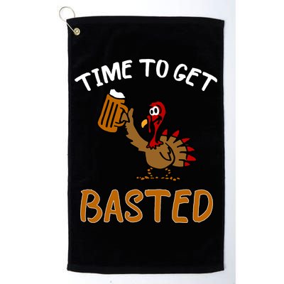 Time To Get Basted Golf Towel