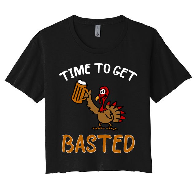 Time To Get Basted Crop Top