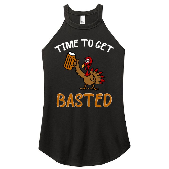 Time To Get Basted Women's Perfect Tri Rocker Tank