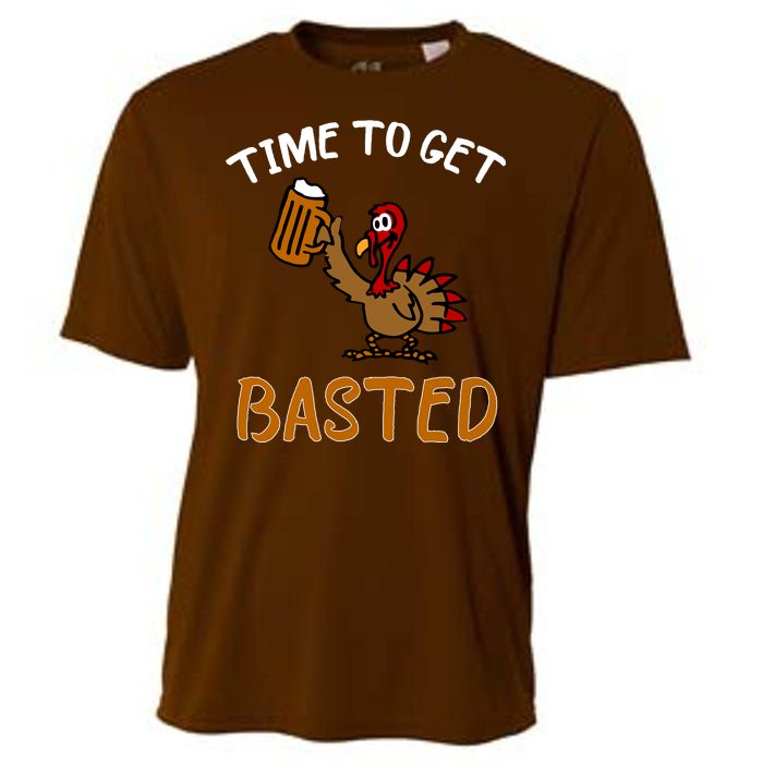 Time To Get Basted Cooling Performance Crew T-Shirt