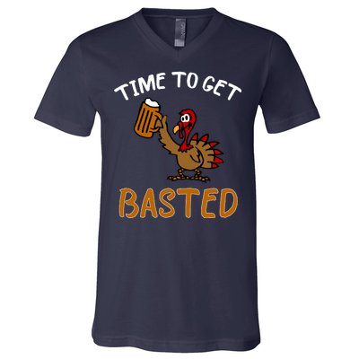 Time To Get Basted V-Neck T-Shirt